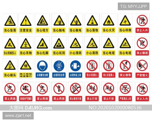 工地临时用电安全警示标志